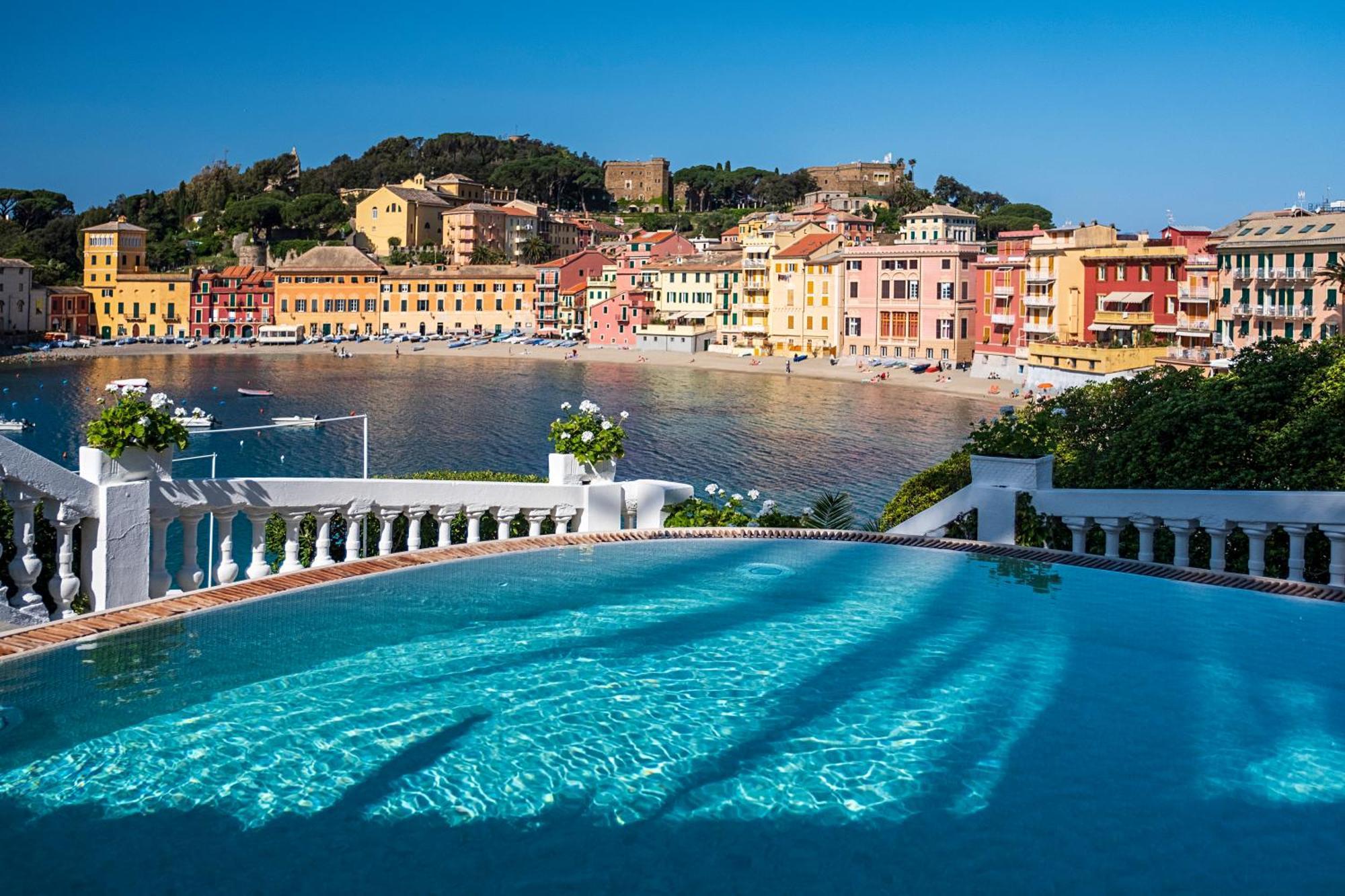 Hotel Helvetia Sestri Levante Exterior foto